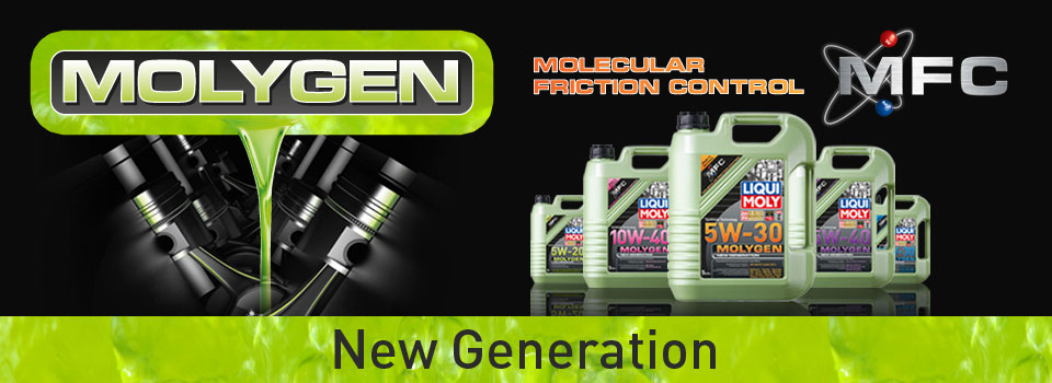 Molygen New Generation - максимальная защита двигателя